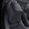 Icaroom Jastuk za vrat za auto I-602MF, Crni