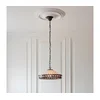 Endon 112196 - Luster na lancu Tiffany FARGO 1xE27/60W/230V, prečnik 41,5 cm