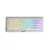 MARVO KG962G WH EN-R HECATE 61R mehanska tipkovnica bele barve