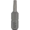 BOSCH Bit odvrtača ekstra-tvrdi 2607001607 T15 25 mm sivi