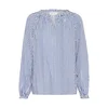 Cream Bluza Tiah modra/bela