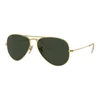 Ray Ban Unisex sunčane naočare 0RB3025 W3400 58 Aviator, Crno- zlatne boje