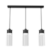 Luster na sajli CLARISSA 3xGX53/12W/230V crni