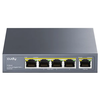 Cudy POE40 Mrežni ruter 60W/30W Gigabit POE+ Extender, 802.3af/802.3at Standard, 100m, Metal
