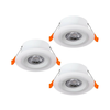 Eglo 900913 - SET 3x LED ugradno stropno svetlo CALONGE 3xLED/4,8W/230V bela