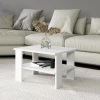 HANAH HOME Sto za dnevnu sobu Duama White