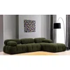Atelier del Sofa Ugaona garnitura 95x75x288cm Zelena