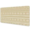 Decormat Namizna podloga Yellow shape 90x45 cm