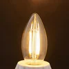 LED-žarnica Lindby, sveča, E14, 4 W, prozorna, 2.700 K - Steklo