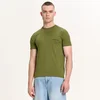 Cropp - Majica s natpisom - green