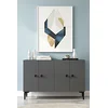 HANAH HOME Komoda Pella 120 Anthracite