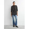 COMMA Bluza temno rjava