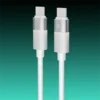 Kabl AVAX CB317 Glowy / USB-C to USB-C / 60W / 2 m / White