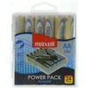 Maxell Baterija AA (LR6), 24 kos, alkalne pvc pakiranje