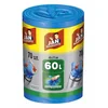 shumee Jan Niezbędny HD vrečke za enostavno pakiranje modre barve 60 l 70 kosov.