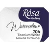 Akvarelne barve Rosa Gallery pan 2,5 ml - 704 titanova bela