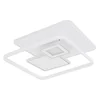 Globo 48441-50SH - LED prigušiva plafonska svetiljka RODERICK 50W/230V 50,3x50,3 cm + daljinski upravljač