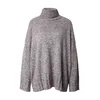 PINKO Pulover DRESDA temno siva/srebrna/bela