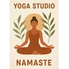 PLAKAT Joga za domači studio 50x70 cm meditacija