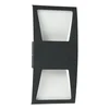 Spoljna LED lampa S4372 BK+WH