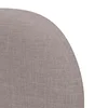 Uši uzglavlja Bež 80 x 23 x 6 cm tkanina