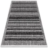 Decormat Zunanji tepih Črne črte 100x150 cm
