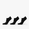 Nogavice Footshop Invisible Socks 3-Pack Black 36-38