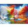 Art puzzle - Puzzle Štirje svetovi - 2 000 kosov
