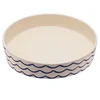 Skleda za mačke, BecoBowl - Bamboo-ocean-waves
