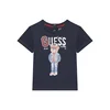 Guess Majica N5YI22 K8HM4 Mornarsko modra Regular Fit
