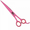 Škarje za striženje psov - Pink Lily ukrivljene 22cm