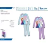 Bombažna pižama Frozen-lila-98