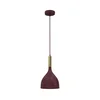 Luster na sajli NOAK 1xE27/15W/230V burgund