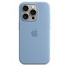 iPhone 15 Pro Max Silicone Case with MagSafe - Winter Blue