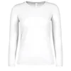 MAJICA DUGI RUKAVI B&C #E150/WOMEN LSL BIJELA L