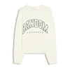 Bershka Pulover temno modra/off-bela