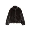 Pull&Bear Prehodna jakna temno rjava