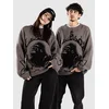 XLARGE Ring Of Fire Knit moški pulover charcoal