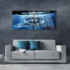 tulup.si Slika na akrilnem steklu Voda art 125x50 cm 2 obešalnika