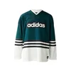ADIDAS ORIGINALS Majica temno zelena/črna/bela