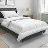 vidaXL Set odeje in blazine 2 pcs 135x200 cm Poletje 200 GSM Volna