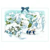 Adventskalender Zwerge im Schnee