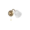Zidna lampa 1xE14/60W/230V zlatna