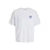 Jack & Jones Junior Majica JORVacation modra / bela