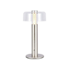 LED prigušiva punjiva stona lampa LED/1W/5V 3000K 1800 mAh zlatna