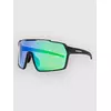 Horsefeathers Neutron Matt Black Bike Sunglasses mirror green