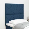 Vidaxl Tkaninsko Vzglavje Geometric z vzglavjem Modra 80 cm blago