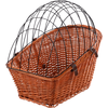 Košara za kolo za prtljažnik rjava 55x35x51.5cm Flamingo - Pasja ležišča