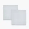 DUKA Set 2 prtičkov LYCKLIG 40x40 cm 100% lan bela