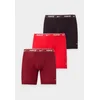 NIKE Boksarice temno rjava/rdeča/bordo/bela